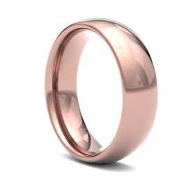 6mm Medium Court Wedding Band