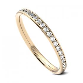 Diamond Mini Claw Wedding Band