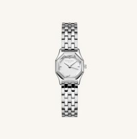 Rosefield Stainless Steel Octagonal Bracelet Watch