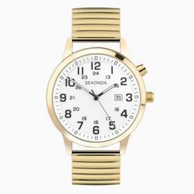 Sekonda Gents Expandable Gold Plated Watch