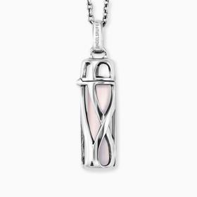 Engelsrufer Sterling Silver Pendant with Rose Quartz