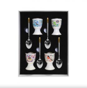 Tipperary Crystal Birdy Egg Cups Set