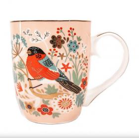 Tipperary Single Birdy Mug - Bullfinch