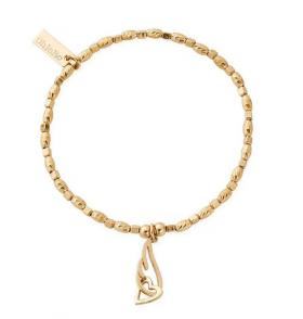 ChloBo Soul Glow Heart Wing Bracelet