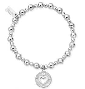 ChloBo Sterling Silver Guiding Heart Bracelet