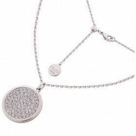 Romi Pave Disc Pendant