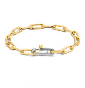 Ti Sento Silver Gold Plated Bracelet