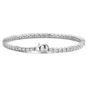 Ti Sento Silver Cz Bracelet