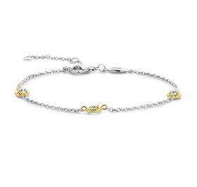 Ti Sento Two Tone Bracelet