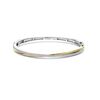 Ti Sento Duo Tone Cz Bangle