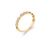 Burren Yellow Gold Plated Cz Ring