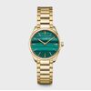 Cluse Féroce Mini Steel, Green, Gold Colour Watch