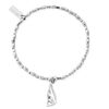 ChloBo Silver Soul Glow Angel Wing Bracelet