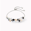 Coeur De Lion Silver and Black Crystal Bracelet