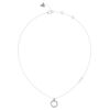 Guess Circle Lights Silver Necklace