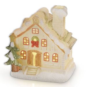 Newbridge Christmas House with Lights (FL85514)