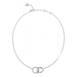 Guess Silver 4G Logo Necklace