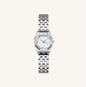 Rosefield Stainless Steel Octagonal Bracelet Watch