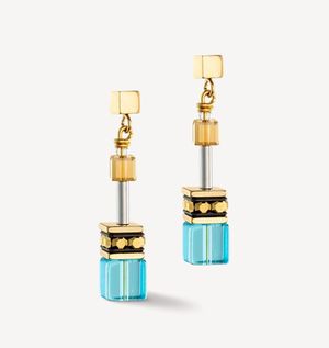 Coeur De Lion Gold and Turquoise Earrings