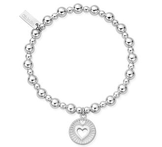 ChloBo Sterling Silver Guiding Heart Bracelet