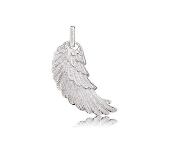 Engelsrufer Angel Whisperer Sterling Silver Medium Silver Wing Pendant (ERW-M)