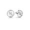 Guess round stud earrings