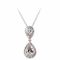 Tipperary Silver Plated Pear Shape Pendant​