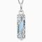Engelsrufer Sterling Silver Necklace with Blue Agate
